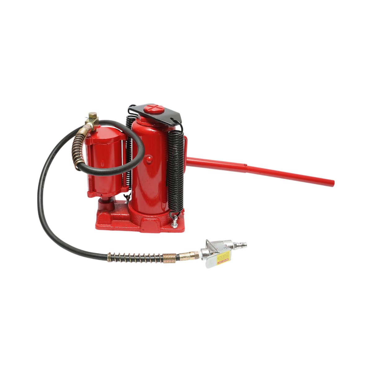 Cric hidro-pneumatic 12T, inaltime 260-510mm, presiune max. 8.5 bar, racord 1/4